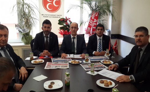 Pendik MHP İlçe Başkanı Serdar Okay Yerel Basınla Buluştu