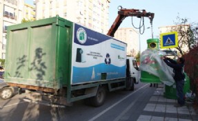 Renklenen Cam Kumbaralar Ataşehir Caddelerinde