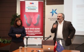 KÜÇÜKÇEKMECE BELEDİYESİ, KADINA ŞİDDET İÇİN FARKINDALIK YARATIYOR