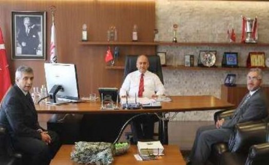 Çevre ve Şehircilik Bakanlığı Müşavirleri'nden, Başkan Hasan Can'a Ziyaret