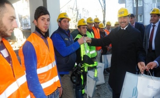 SANCAKTEPE BELEDİYESİ'NDEN İŞ GÜVENLİĞİNE DESTEK