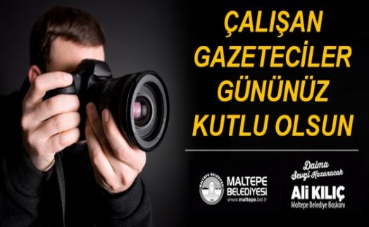 ÇALIŞAN GAZETECİLER GÜNÜNÜZ KUTLU OLSUN