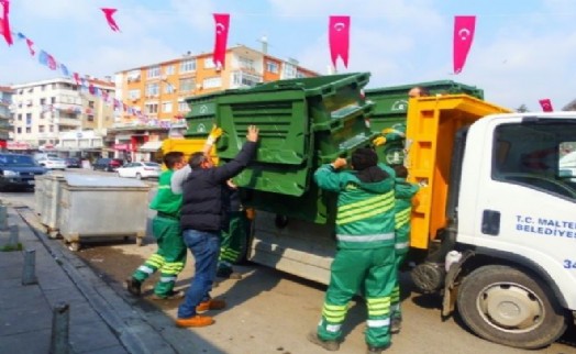 Maltepe'de bir yılda 178 bin ton atık toplandı