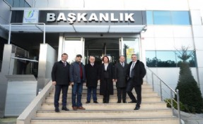 İMAMOĞLU, BELEDİYE BAŞKANLARINI AĞIRLADI