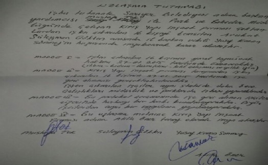 SARIYER BELEDİYESİ İŞÇİLERE SAHİP ÇIKTI