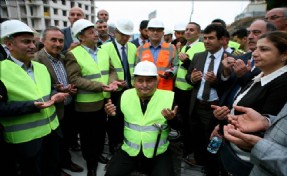 CÜNEYT ÇAKIR SPOR TESİSİNİN TEMELİ DUALARLA ATILDI
