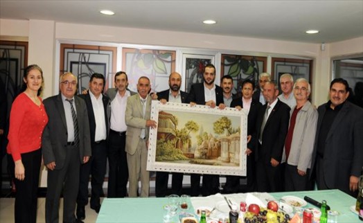 Başkan Yazıcı ve Eşi, Muhtarlarla Buluştu