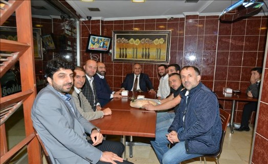 BAŞKAN HASAN CAN, ESNAFLA İÇ İÇE