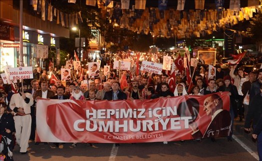 Maltepe´de Cumhuriyet Şöleni