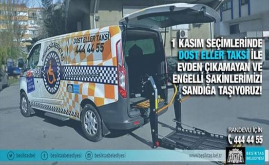 BEŞİKTAŞ BELEDİYESİ´NDEN SEÇMENLERE BÜYÜK HİZMET