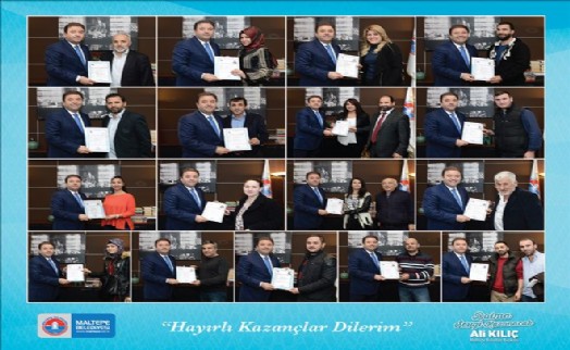 Maltepeli Esnafın Ruhsatları Başkan Kılıç´tan