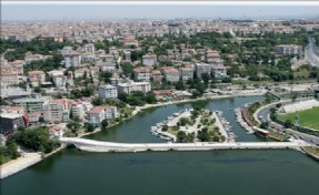 KÜÇÜKÇEKMECE GÖLÜ ATIK SULARDAN KURTARILDI