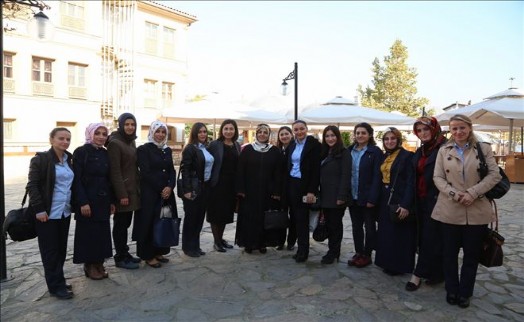 Tülay Aydın, Beyaz Masa Personeliyle Buluştu