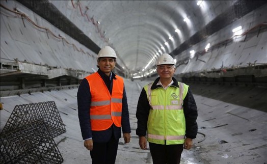 AVRASYA KARAYOLU´NUN BÜYÜK KISMI TAMAMLANDI