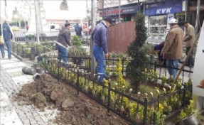 Avcılar´da Park ve Bahçeler Kışa Hazır