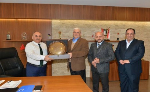DES Sanayi Sitesi Yönetimi'nden Başkan Hasan Can'a Ziyaret