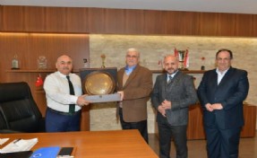 DES Sanayi Sitesi Yönetimi'nden Başkan Hasan Can'a Ziyaret