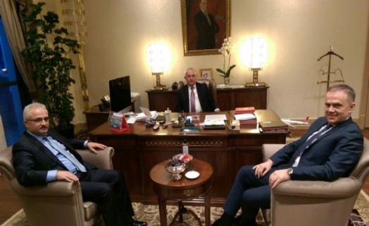 BAŞKAN POYRAZ, BELEDİYE BAŞKANLARI TOPLANTISINA KATILDI