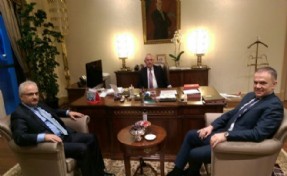 BAŞKAN POYRAZ, BELEDİYE BAŞKANLARI TOPLANTISINA KATILDI