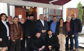 Başkanı Şükrü Genç'ten Kiliseye ziyaret