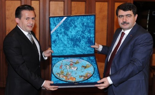 Vali Şahin, Başkan Yazıcı'yı Ziyaret Etti