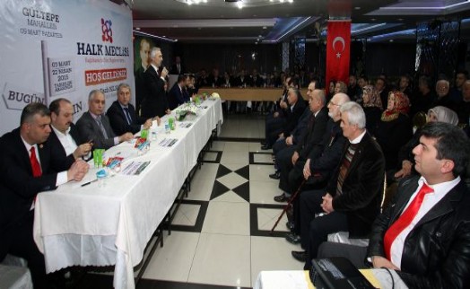KĞITHANE'DE HALK MECLİSLERİNE YOĞUN İLGİ