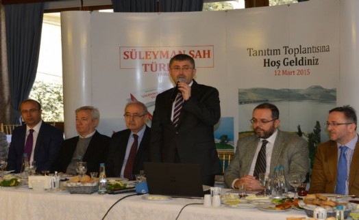 SÜLEYMAN ŞAH TÜRBESİ'NİN TARİHİNİ AYDINLATAN ESER ÜSKÜDAR'DA TANITILDI