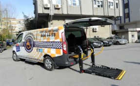 Beşiktaş'ta Engelliye Dost Eller Taksi' Hizmet Verecek