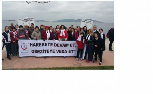 Kartal Belediyesi   Sağlıklı Beslenme ve Hareketli Yaşam Yürüyüşü'ne destek verdi