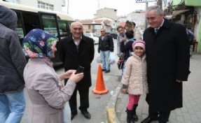 Başkan Aydın Alibeyköy ve Çırçır Esnafını Ziyaret Etti