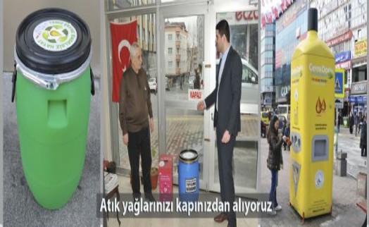 GOP'da Atık yağları Adresten Alınıyor