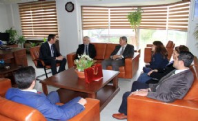 BAŞKAN KILIÇ'TAN İLÇE EMNİYET MÜDÜRLÜĞÜNE ZİYARET