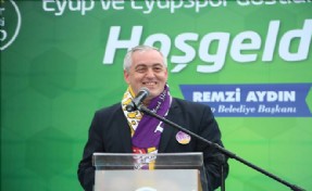 Başkan Aydın 96. Yılında Eyüpspor'u yalnız bırakmadı