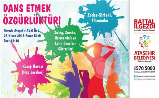 Ataşehir Belediyesi'nden Dansa Davet