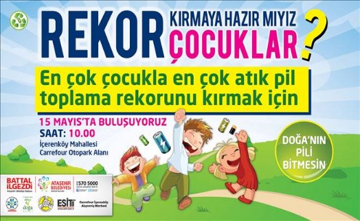 Ataşehirli Çocuklar Bir Rekor İmza Atacaklar