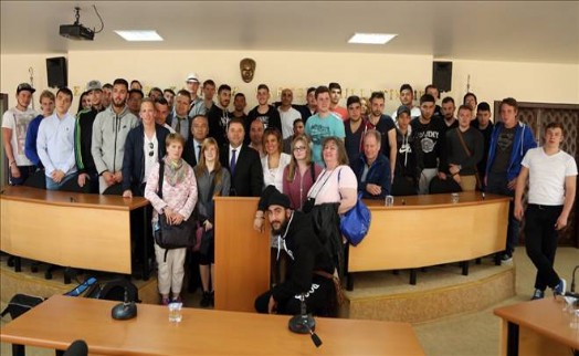 Alman Öğrenciler Maltepe Belediyesi'ni Ziyaret Etti