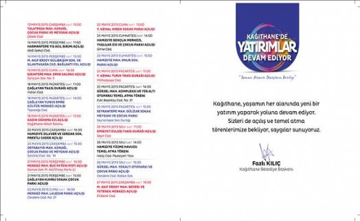 MAYIS AYI AÇILIŞLARI TALATPAŞA'DA BAŞLIYOR