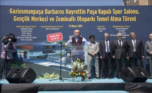 KÜÇÜKKÖY KAPALI SPOR SALONU VE GENÇLİK MERKEZİ 1 YIL İÇİNDE TAMAMLANACAK'