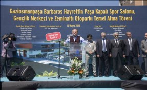KÜÇÜKKÖY KAPALI SPOR SALONU VE GENÇLİK MERKEZİ 1 YIL İÇİNDE TAMAMLANACAK'