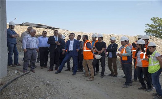 Başkan Usta, Sarıgöl Kent Konutları'nda incelemelerde bulundu