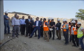 Başkan Usta, Sarıgöl Kent Konutları'nda incelemelerde bulundu