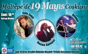 MALTEPE'DE 19 MAYIS COŞKUSU