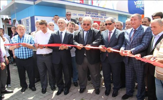 ÇAĞLAYAN TAKSİ DURAĞI AÇILDI