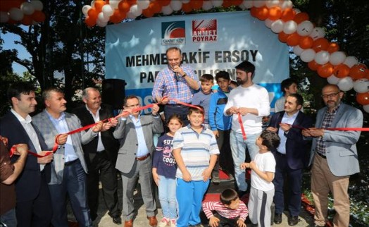 ÇEKMEKÖY MEHMET AKİF ERSOY PARKI YENİLENDİ