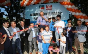 ÇEKMEKÖY MEHMET AKİF ERSOY PARKI YENİLENDİ