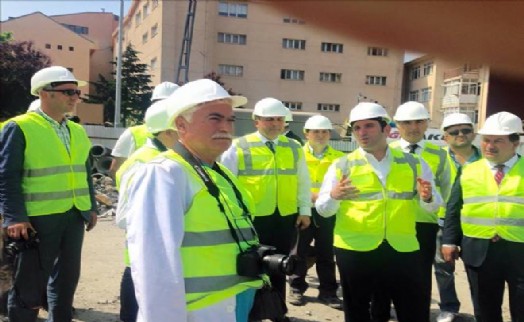 ÜSKÜDAR'IN DEV PROJELERİ BASINA TANITILDI