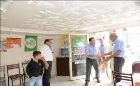 Başkan Kılıç'tan HDP'ye geçmiş olsun ziyareti
