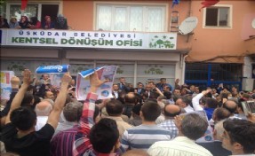 ÜSKÜDAR'DA KENTSEL DÖNÜŞÜM OFİSİ AÇILIŞINA BÜYÜK İLGİ