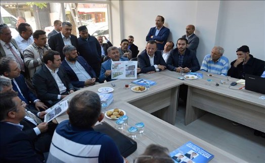 BAŞKAN TÜRKMEN YAVUZTÜRK'DE  DÖNÜŞÜMÜ ANLATTI
