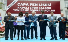 Çapa Fen Lisesi'nin Spor Salonu Yenilendi
